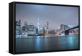 City Life-Eye Of The Mind Photography-Framed Stretched Canvas