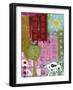 City Life-Jennifer McCully-Framed Giclee Print