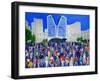 City Life-Jukyong Park-Framed Photographic Print