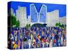 City Life-Jukyong Park-Stretched Canvas