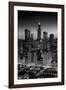 City Light Chicago B W-Steve Gadomski-Framed Photographic Print