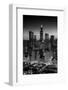 City Light Chicago B W-Steve Gadomski-Framed Photographic Print