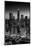 City Light Chicago B W-Steve Gadomski-Mounted Photographic Print