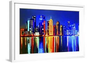 City light-Ata Alishahi-Framed Giclee Print