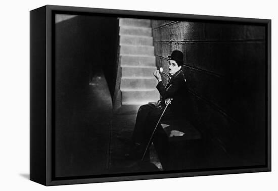 City Lights, 1931-null-Framed Stretched Canvas