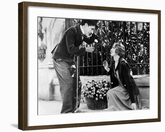 City Lights, 1931-null-Framed Photographic Print