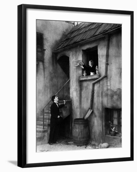 City Lights, 1931-null-Framed Photographic Print