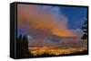 City Lights at Dusk in Portland, Oregon, USA-Chuck Haney-Framed Stretched Canvas