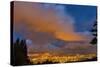 City Lights at Dusk in Portland, Oregon, USA-Chuck Haney-Stretched Canvas