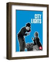 City Lights, Belgian Movie Poster, 1931-null-Framed Art Print