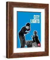 City Lights, Belgian Movie Poster, 1931-null-Framed Art Print