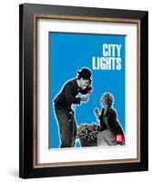 City Lights, Belgian Movie Poster, 1931-null-Framed Art Print