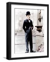 City Lights, Charlie Chaplin, 1931-null-Framed Photo