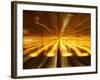 City Lights II-Nicole Katano-Framed Photo