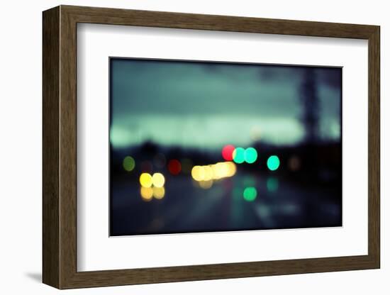 City Lights II-Leesa White-Framed Photographic Print