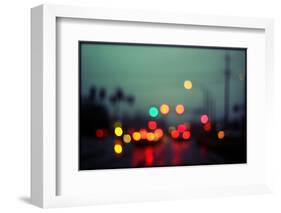 City Lights III-Leesa White-Framed Photographic Print