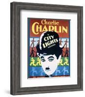 City Lights - Movie Poster Reproduction-null-Framed Photo