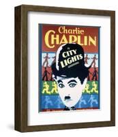 City Lights - Movie Poster Reproduction-null-Framed Photo