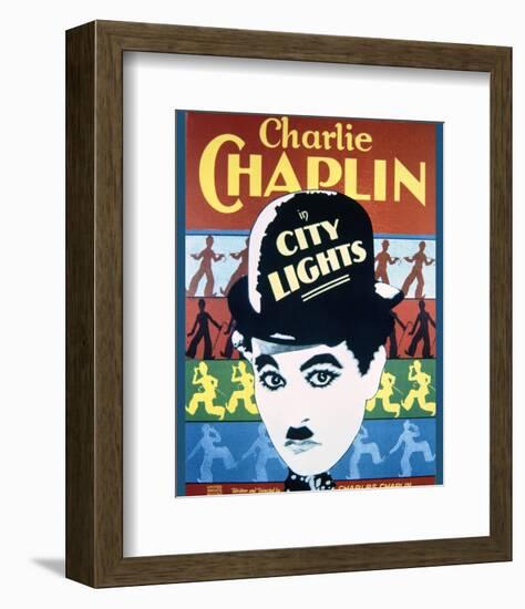 City Lights - Movie Poster Reproduction-null-Framed Photo