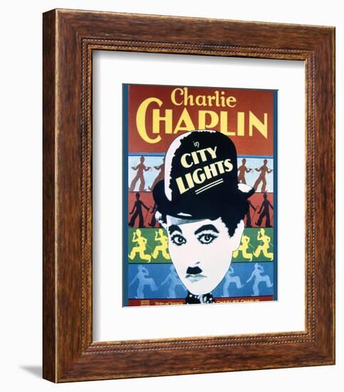 City Lights - Movie Poster Reproduction-null-Framed Photo