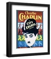 City Lights - Movie Poster Reproduction-null-Framed Photo