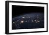 City Lights of the Southern United States-null-Framed Photographic Print