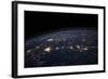 City Lights of the Southern United States-null-Framed Photographic Print