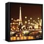 City Lights-Paris-Kate Carrigan-Framed Stretched Canvas