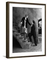 City Lights, Virginia Cherrill, Charlie Chaplin, 1931-null-Framed Photo