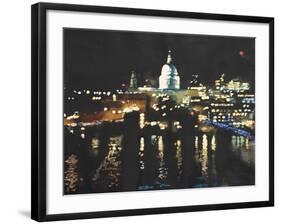 City Lights-Hazel Soan-Framed Giclee Print