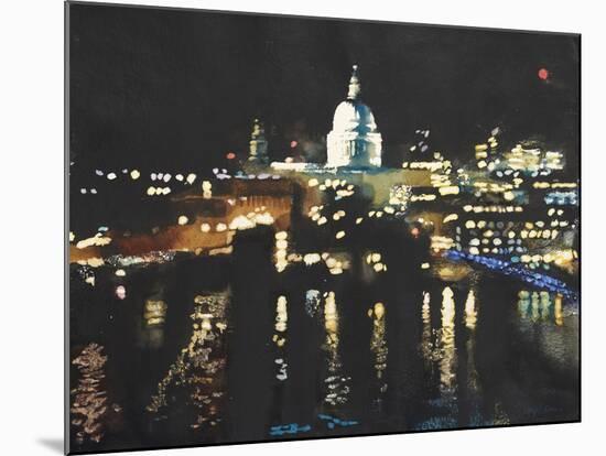 City Lights-Hazel Soan-Mounted Giclee Print