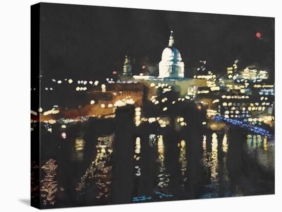 City Lights-Hazel Soan-Stretched Canvas