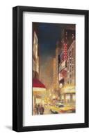 City Lights-Paulo Romero-Framed Giclee Print