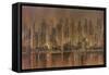 City Lights-Michael Longo-Framed Stretched Canvas