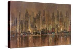 City Lights-Michael Longo-Stretched Canvas