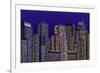 City Lights-Milovelen-Framed Premium Giclee Print