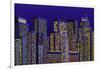 City Lights-Milovelen-Framed Art Print