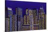 City Lights-Milovelen-Stretched Canvas