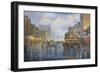 City Lights-John Bradley-Framed Giclee Print