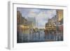 City Lights-John Bradley-Framed Giclee Print