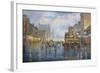 City Lights-John Bradley-Framed Giclee Print