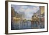 City Lights-John Bradley-Framed Giclee Print