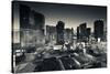 City Lit Up at Dusk, Citycenter Las Vegas, Las Vegas Strip, Las Vegas, Nevada, USA-null-Stretched Canvas