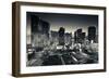 City Lit Up at Dusk, Citycenter Las Vegas, Las Vegas Strip, Las Vegas, Nevada, USA-null-Framed Photographic Print