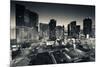 City Lit Up at Dusk, Citycenter Las Vegas, Las Vegas Strip, Las Vegas, Nevada, USA-null-Mounted Photographic Print