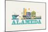 City Living Alameda Natural-null-Mounted Art Print