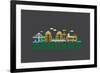 City Living Oakland Asphalt-null-Framed Premium Giclee Print