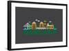 City Living Oakland Asphalt-null-Framed Art Print