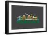 City Living Oakland Asphalt-null-Framed Art Print