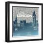 City Love I-Dan Meneely-Framed Art Print